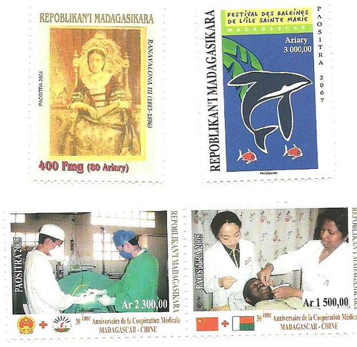 timbres art malgache