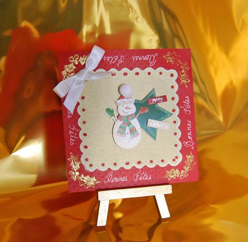 mod carte bonhomme de neige