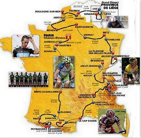 tour de France 2012