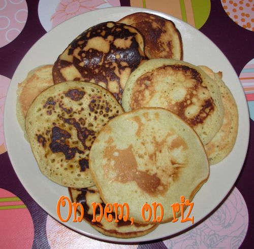 Pancakes à la crème coco1