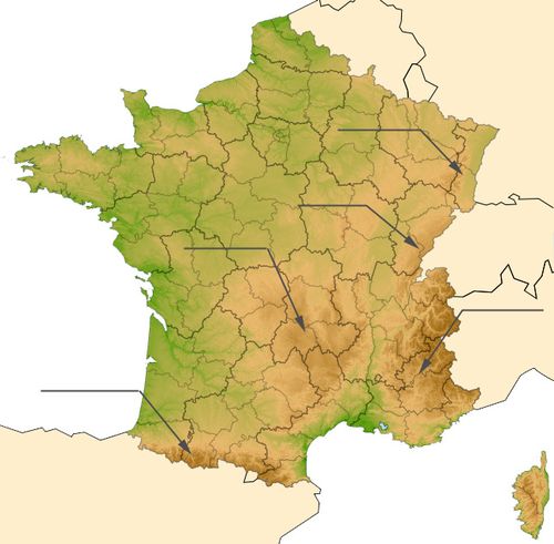 Carte De La Vierge Avec Les Massifs Montagneux cartes de r 233 gions villes fleuves massifs Carte De La Vierge Avec Les Massifs Montagneux cartes de r 233 gions villes fleuves massifs