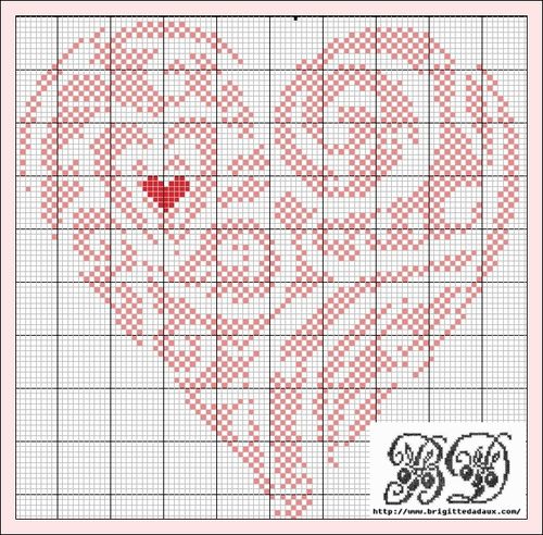 coeur grille gratuite du vendredi