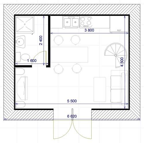 maison de verre plans. Les plans, nous en sommes là