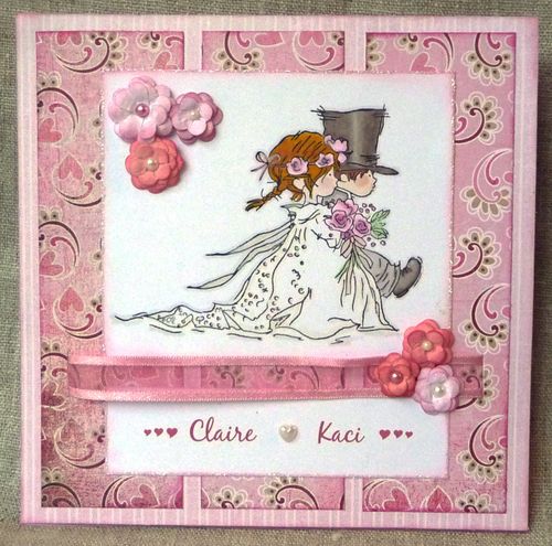 Une carte pour un mariage, et toujours Lili Of The Valley... - Le ...