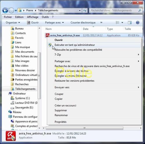 01 - Exécuter en tant qu’administrateur