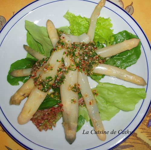 salade asperges