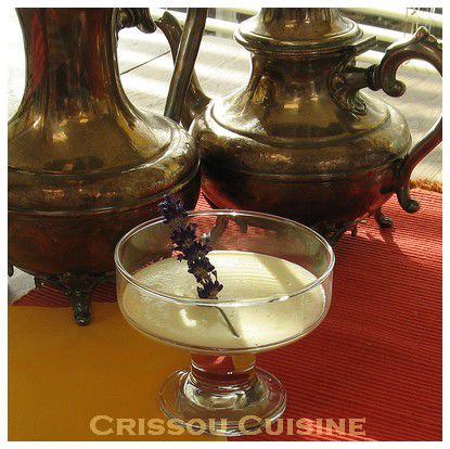 pannacotta lavande