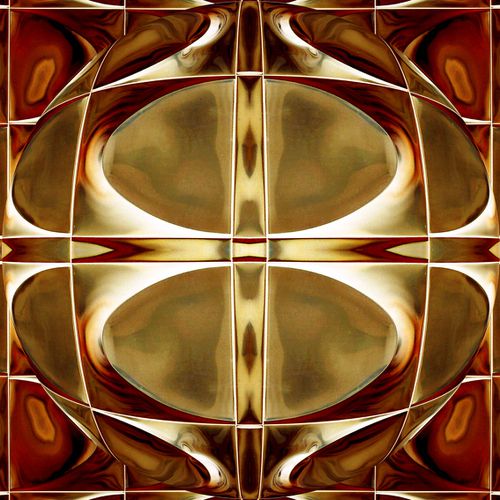 Charline-lancel-composition-abstraite-24-cuivre-doré