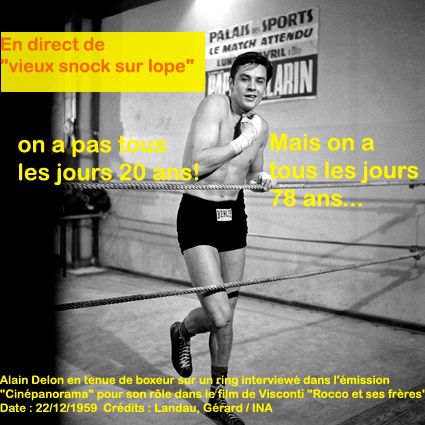 Delon En Large Et A Vapeur Georges L Zeter