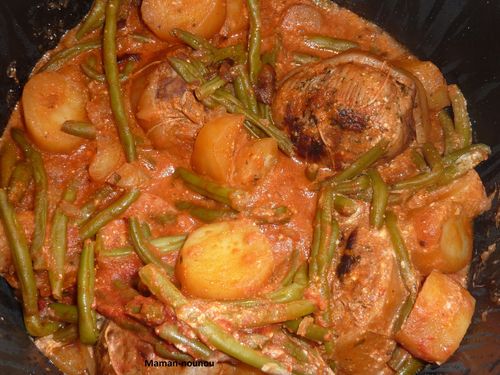Paupiettes De Veau Pommes De Terre Haricots Verts Avec Le Cookeo