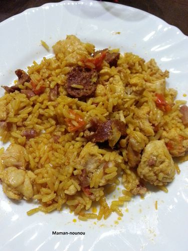 Riz A L Espagnol Avec Le Cookeo Le Blog De Maman Nounou