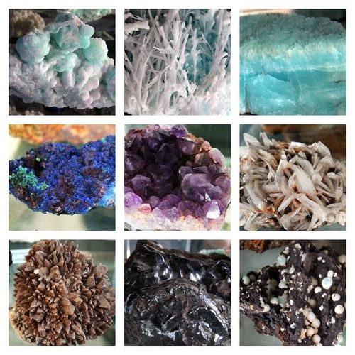 764h Minéraux extraits de la mine de Lavrio, sud d'Athène