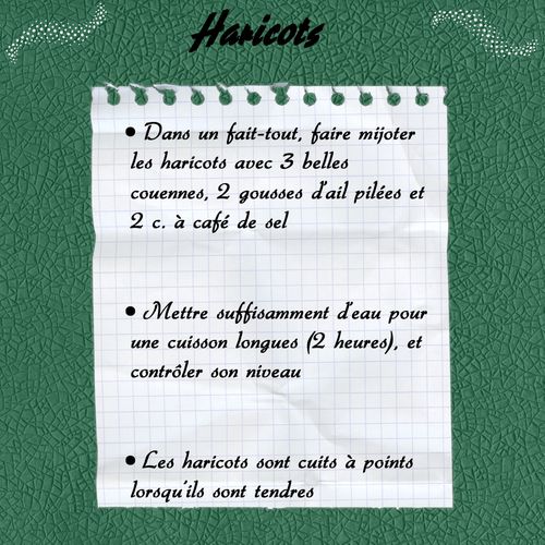 ma'atinito haricots