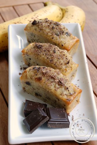 Gateau Moelleux A La Banane Et Aux Pepites De Chocolat Sans Beurre