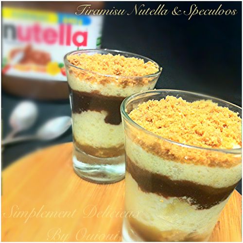 recette tiramisu nutella speculoos thermomix