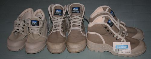 pataugas toile decathlon