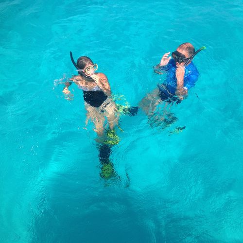 Canouan snorkelling mise à l'eau 5
