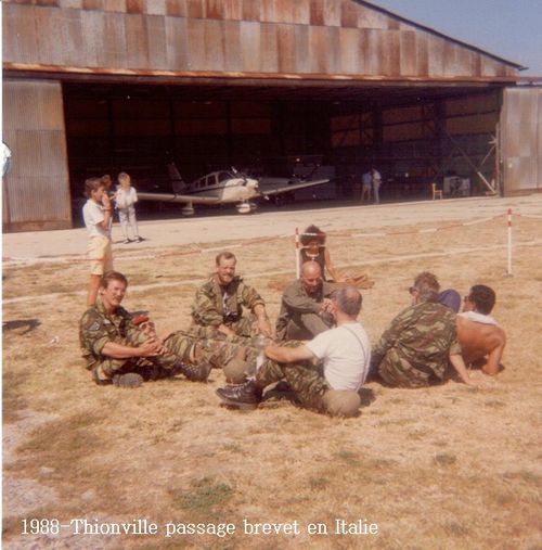 1988-Thionville passage brevet en Italie (5)