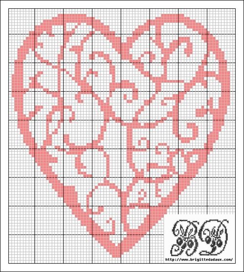 grille st valentin gratuite bd couture