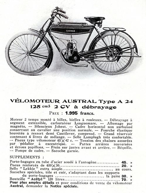 1924 Austral 125 PS666