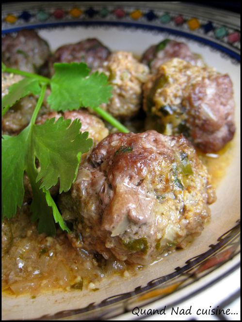 tajine de keftas aux herbes2