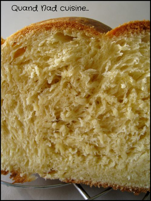 brioche à la fleur d'oranger