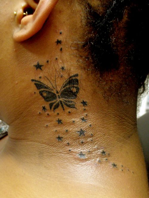BodyStation tatouage  Papillon  Etoiles  Le blog de Body Station