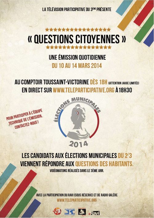 Affiche Questions citoyennes