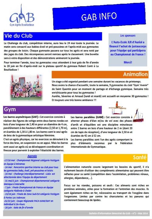 GAB INFO n2