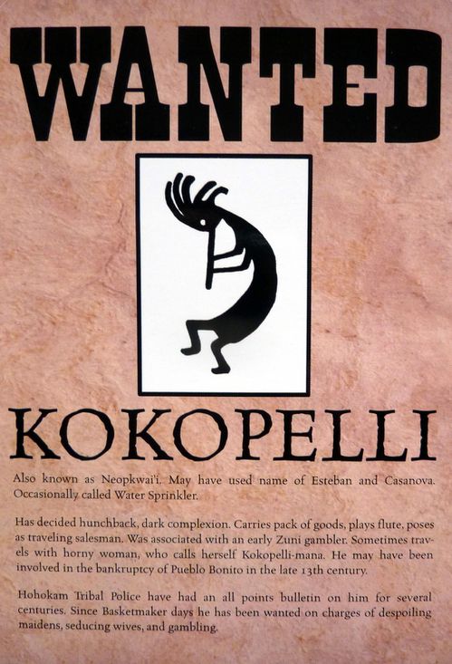 Wanted Kokopelli