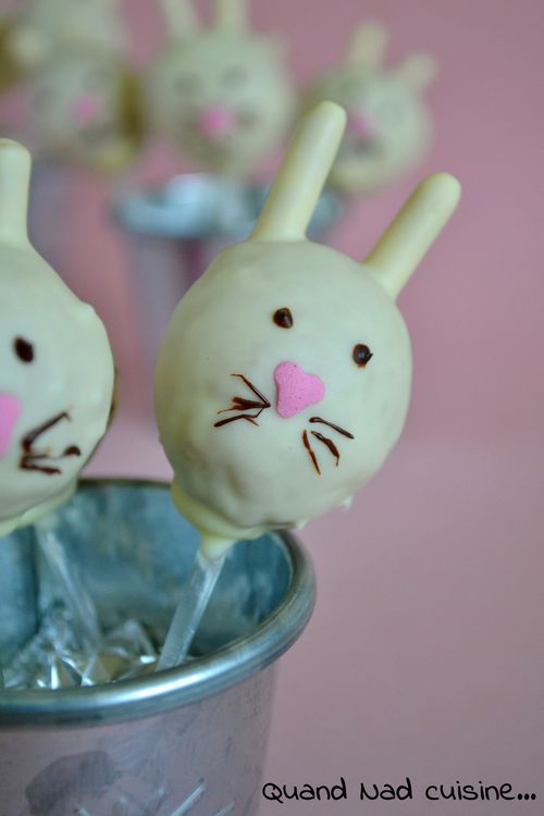 cakepops petits lapins aux spéculoos1