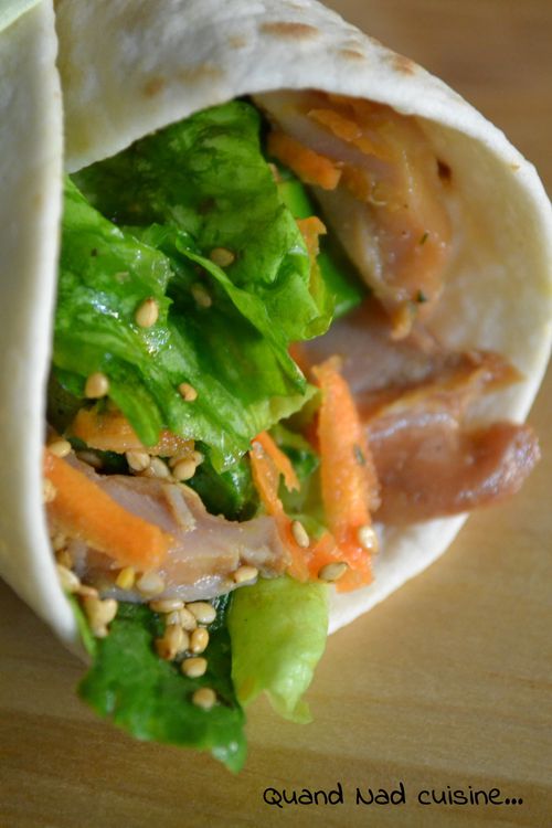 wraps poulet carottes mimolette1