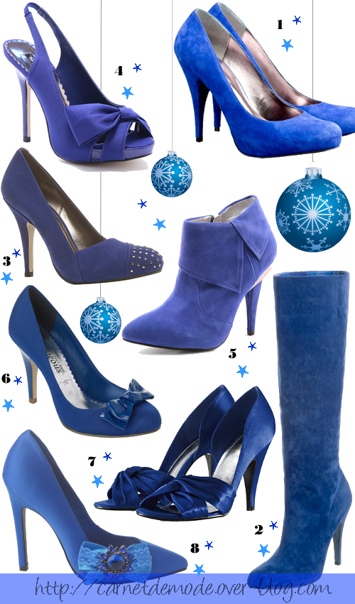 selection chaussures blue