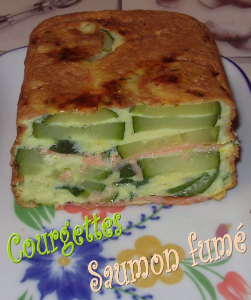 Terrine de courgettes au saumon4