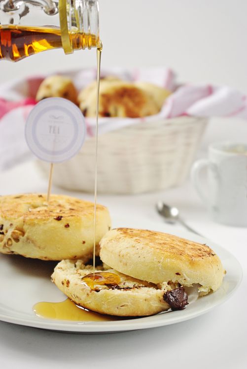 Muffins anglais au sirop d'erable, noix et pépite-copie-4