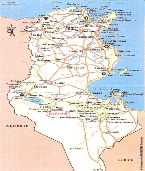 carte tunisie site