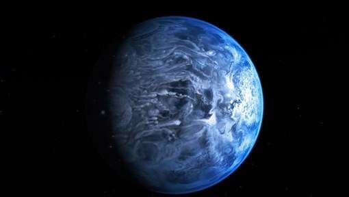 Une exoplanète bleue comme la Terre identifiée Media_xll_5979934