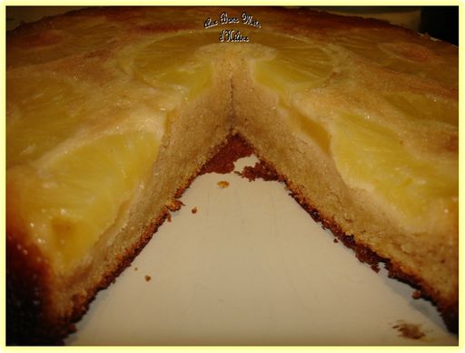ABMH Gâteau au yaourt renversé à l'ananas6