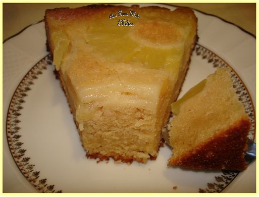 ABMH Gâteau au yaourt renversé à l'ananas5