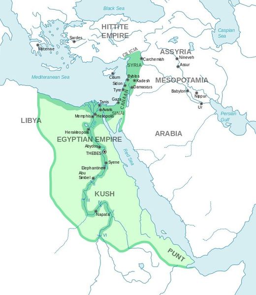 e Nouveau Royaume d'Egypte, (c 1557 BC -.. 1069 BC), aussi