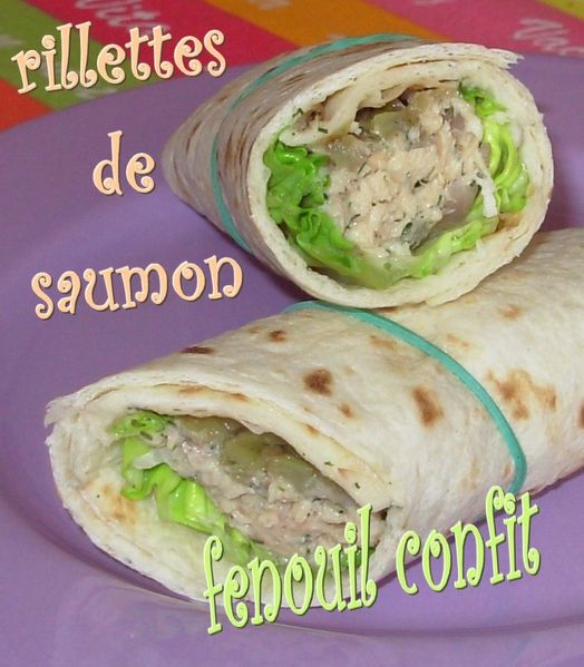 Wraps de rillettes de saumon et fenouil confits2