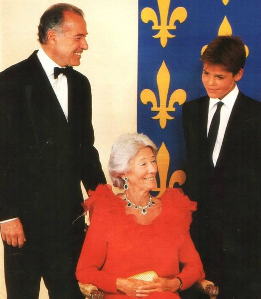 Obsèques de la duchesse d&#39;Anjou - grand-mère de Louis de Bourbon, duc d&#39;Anjou, Louis XX ...