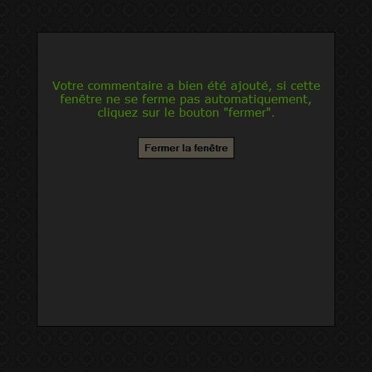 coms : fermer la fenêtre