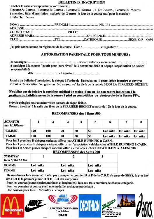 INSCRIPTION 2101
