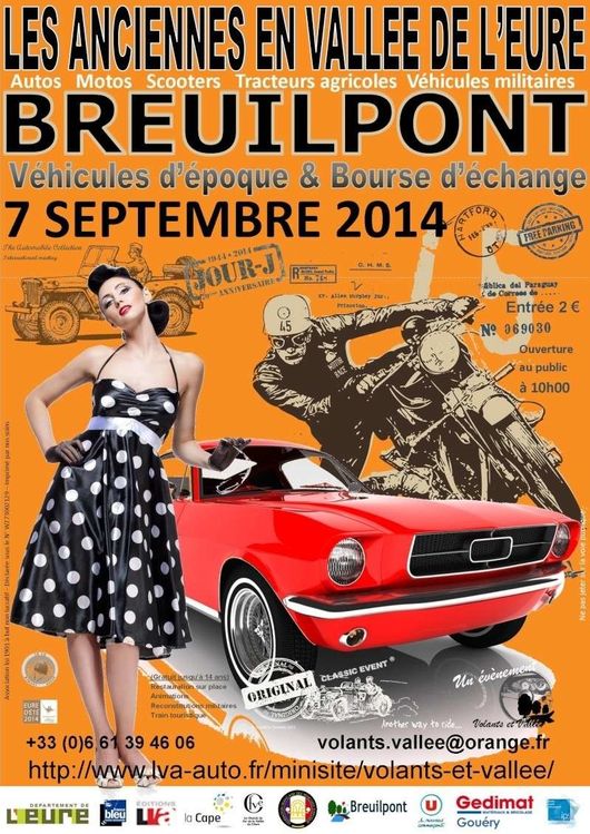 Affiche Bourse d'echange BREUILPONT 7 Septembre 2014