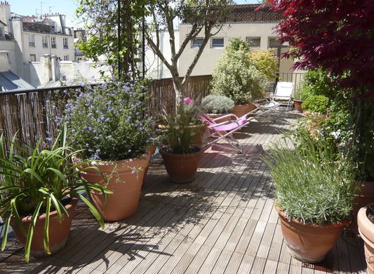 Terrasse Parisienne réaménagée - Silvère Doumayrou
