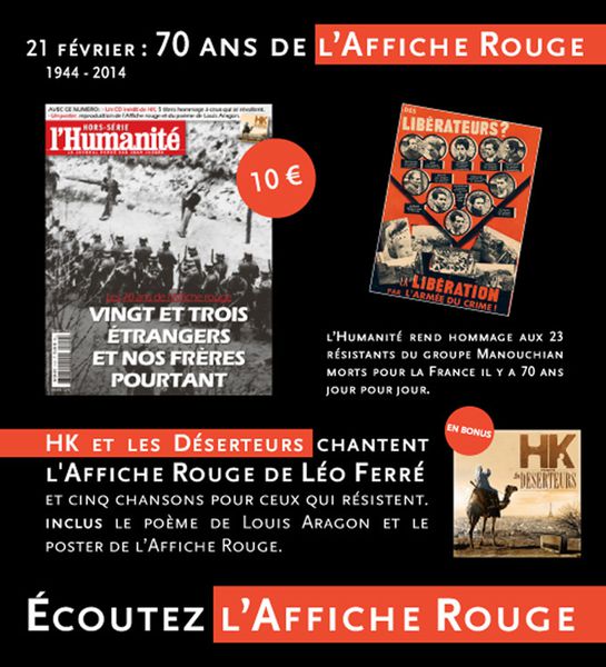 affiche rouge