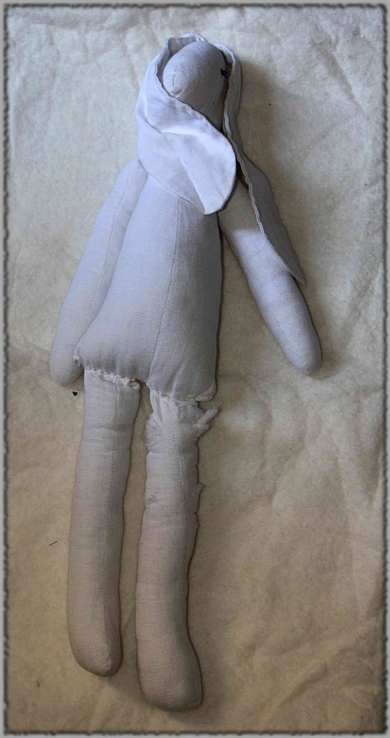 lapin en tissu