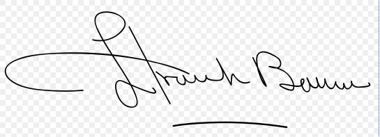 Signature de L. Frank Baum