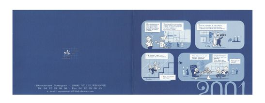 voeux aquasourça 2001 recto